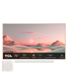 TCL SMART TV QLED PRO LED 4K Ultra HD 75" (190cm) – Image 1