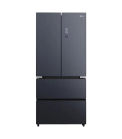 MIDEA RÉFRIGÉRATEUR FRENCH DOOR VERRE GRIS – Image 1