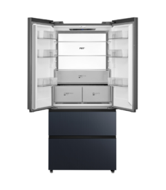 MIDEA RÉFRIGÉRATEUR FRENCH DOOR VERRE GRIS – Image 3